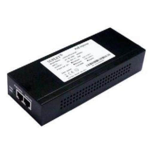 [HIKVISIONDIGITALTECHNOLOGY_LAS30-57CN-RJ45] Hikvision Digital Technology Inyector Super Hi-PoE / 56 Vcc / 30 Watts / Para Domos HIKVISION PTZ / IP (-AE / DE) / Soporta 802.3 af /at / Para Aplicaciones de CCTV