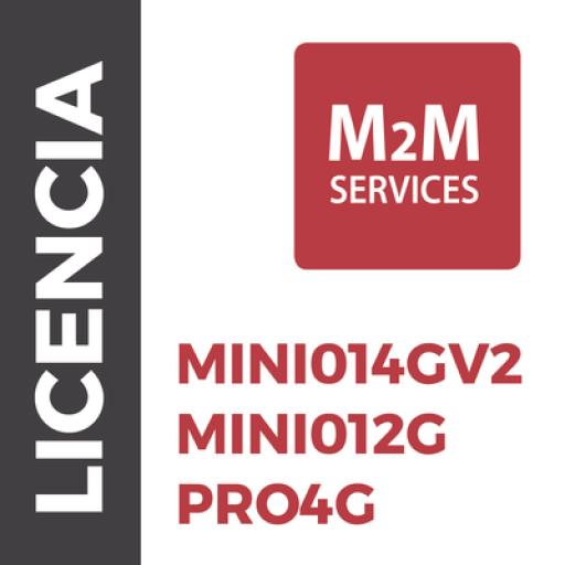 [M2MSERVICES_VOUCHER1Y] M2M SERVICES Servicio de datos por un Año para comunicadores  MINI014G/V2 y MINI012G, con eventos ilimitados.