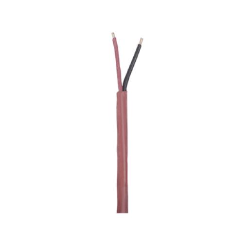 [VIAKON_9489] Viakon Bobina de 305 metros de Alambre, 2 x 18 AWG, color rojo, FPLR Incendio, Hecho en México