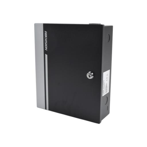 [HIKVISIONDIGITALTECHNOLOGY_DS-K2801] Hikvision Digital Technology Controlador de Acceso para 1 Puerta y  2 Lectores  / Fácil Administración con Software Gratuito / Incluye Gabinete y Fuente de Alimentación 12Vcc/8A / 10,000 Tarjetas / 50,000 Eventos 