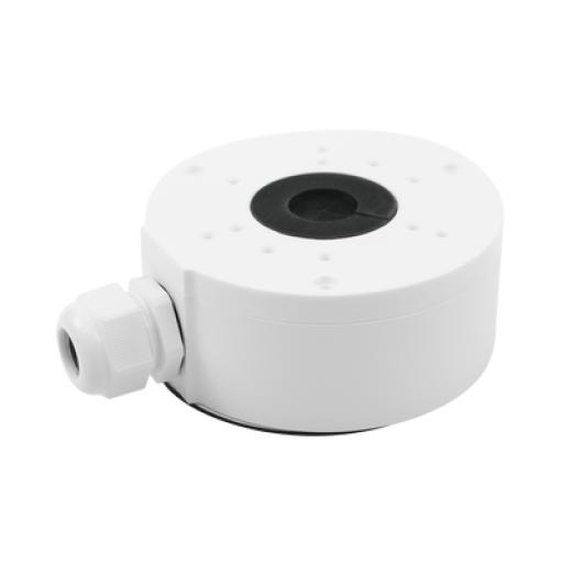 [SYSCOMVIDEO_DS-1280-ZJ-XS-P] SYSCOM VIDEO Caja de Conexiones Plástica Compatible con Cámaras epcom / HIKVISION / Uso en Exterior
