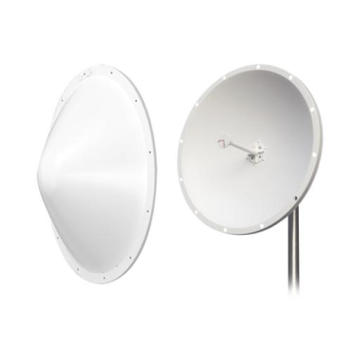 [TXPRO_KIT-TXP-28N-RD2] txPRO Kit de Antena y radomo, ganancia de  28 dBi, rango de frecuencia extendida (4.9 a 6.5 GHz), conectores N-Macho, incluye jumper, distancia de hasta 15 km