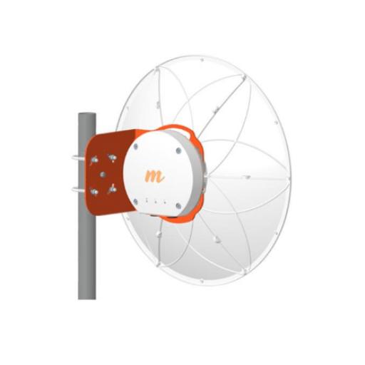 [TXPRO_TXPD34B11] txPRO Antena direccional para B11, Doble polaridad, 10 a 11.7 GHz, 2 ft, Alta ganancia en 34 dBi, Montaje incluido