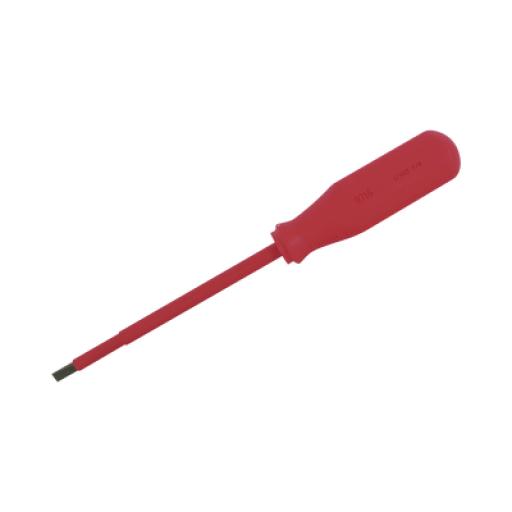 [SURTEK_SYS-9716] Surtek Destornillador rojo para 1000v plano de 1/4 x 5-7/8”