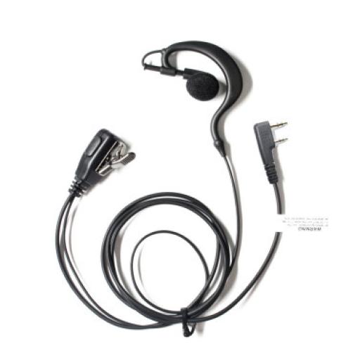 [TXPRO_TXEHK] txPRO Micrófono - audífono de solapa ajustable al oído para KENWOOD TK3230/ 3000/ 3402/ 3312/ 3360/ 3170, NX240/ 340/ 220/ 320/ 420