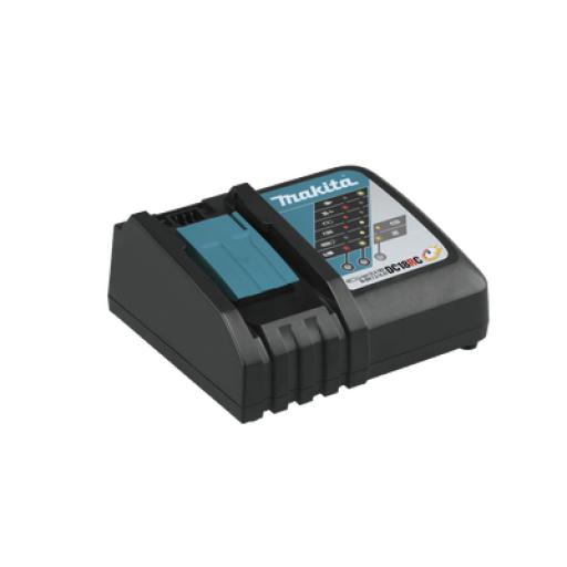 [MAKITA_DC18RC] Makita Cargador Rápido para Batería Litio‑Ion de 18V LXT® 