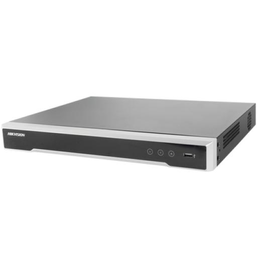 [HIKVISIONDIGITALTECHNOLOGY_DS-7632NI-I2/16P] Hikvision Digital Technology NVR 12 Megapixel (4K) / 32 canales / 16 Puertos PoE+ / Soporta Cámaras con AcuSense / Hik-Connect / 2 Bahías de Disco Duro / Switch PoE 300 mts / HDMI en 4K / Soporta POS