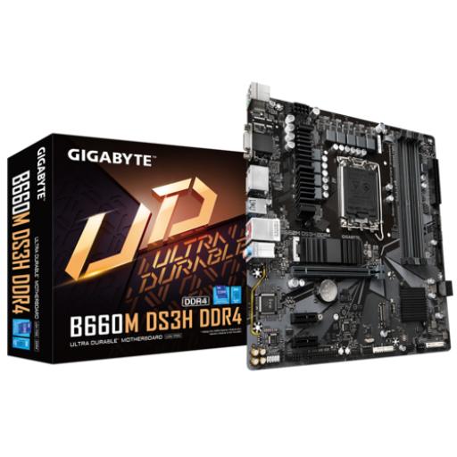 [GIGABYTE_B660M DS3H DDR4] Gigabyte B660M DS3H DDR4 placa base Intel B660 LGA 1700 micro ATX