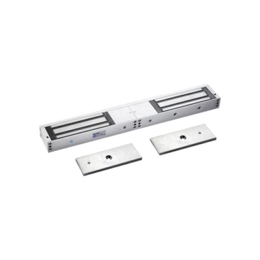 [ACCESSPRO_MAG1200DLED] AccessPRO Chapa Magnética Doble para Aplicación en Puertas de Doble Hoja. 1200 lbs(x 2). LED
