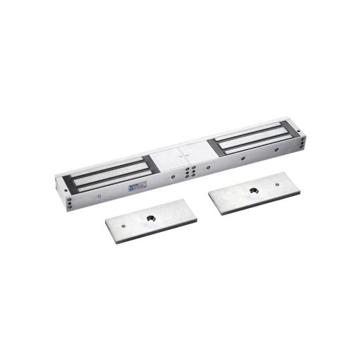 [ACCESSPRO_MAG1200DLED] AccessPRO Chapa Magnética Doble para Aplicación en Puertas de Doble Hoja. 1200 lbs(x 2). LED