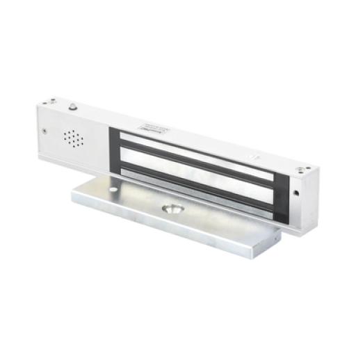[ACCESSPRO_PRO800BZ] AccessPRO Chapa Magnetica de 800lbs, Con BUZZER, Incluye Temporizador, LED, Sensor de Estado
