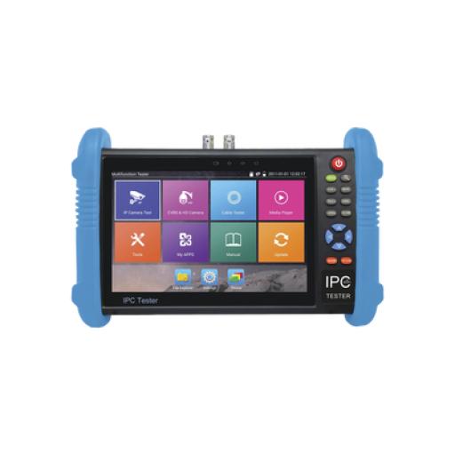 [EPCOM_TPTURBO8MP] Epcom Probador de Vídeo Android con Pantalla LCD de 7" para IP ONVIF / HD-TVI (8MP), HD-CVI (8MP) y AHD (5MP) / Wi-Fi, Scanner IP, WiFi, entrada HDMI