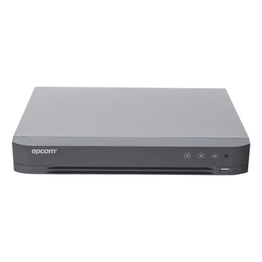 [EPCOM_EV-4016TURBO-D] Epcom DVR 4 Megapixel / 16 Canales TURBOHD + 8 Canales IP / 1 Bahía de Disco Duro / Audio por Coaxitron / Evita Falsas Alarmas / Salida de Video en Full HD