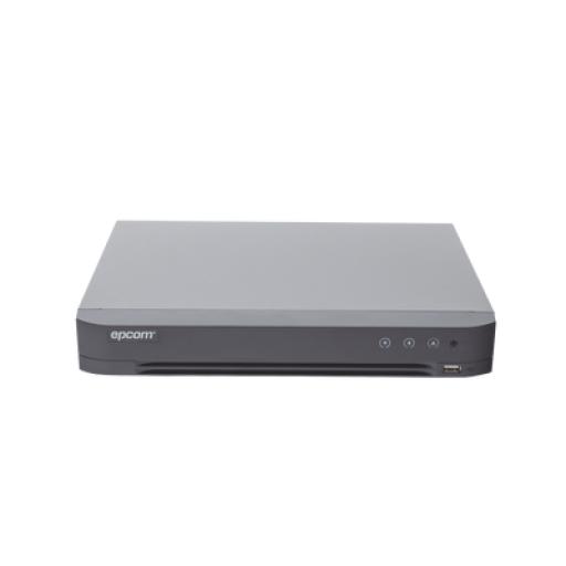 [EPCOM_EV-4016TURBO-D] Epcom DVR 4 Megapixel / 16 Canales TURBOHD + 8 Canales IP / 1 Bahía de Disco Duro / Audio por Coaxitron / Evita Falsas Alarmas / Salida de Video en Full HD