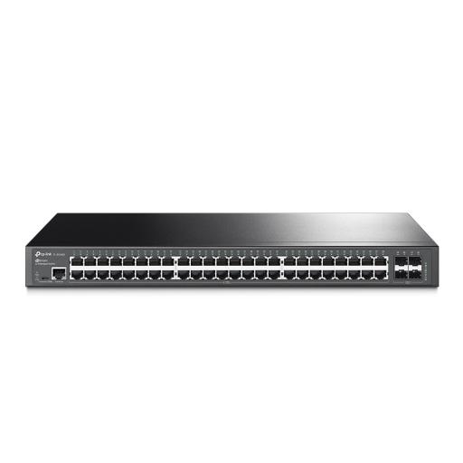 [TPLINK_TL-SG3452] TPLINK Switch Omada SDN Administrable / 48 puertos Gigabit y 4 puertos SFP / Funciones sFlow, QinQ y QoS / Administración centralizada OMADA