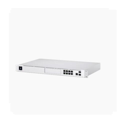 [UBIQUITINETWORKS_UDM-PRO] Ubiquiti Networks UniFi OS Console: Dream Machine Pro, con 1 puerto WAN Gigabit RJ45, 1 puerto WAN 10G SFP+ / 8 puertos LAN Gigabit RJ-45, y una bahía de HDD 3.5" (No incluye HDD), Integra todas las aplicaciones UniFi