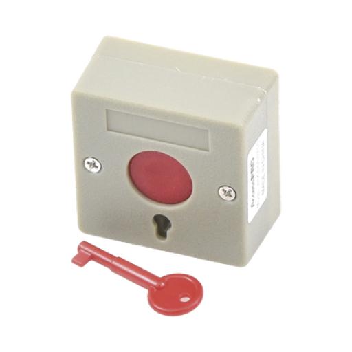 [ACCESSPRO_ACCESSPA53] AccessPRO Botón de pánico a prueba de fuego / Restablecimiento con llave / tamaño compacto para fácil instalación