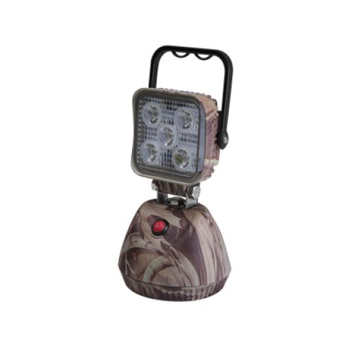 [ECCO_EW2461-CAMO] ECCO Lámpara de trabajo de mano con batería recargable y montaje magnético
