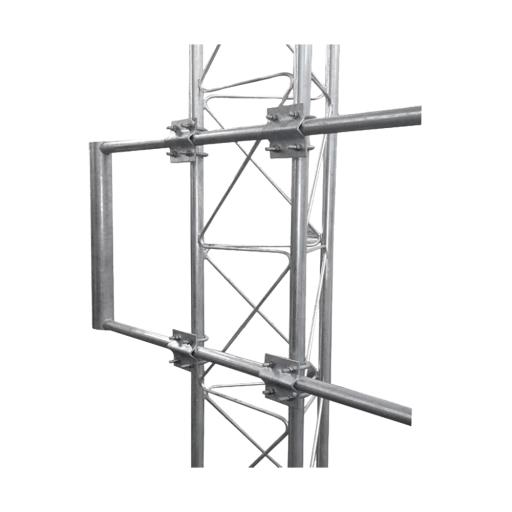 [SYSCOMTOWERS_S-BLUE-G] SYSCOM TOWERS Brazo Uso Rudo para Torre STZ Galvanizado por Inmersión en Caliente de 170 x 60 cm Tubo 2" Ced 30.
