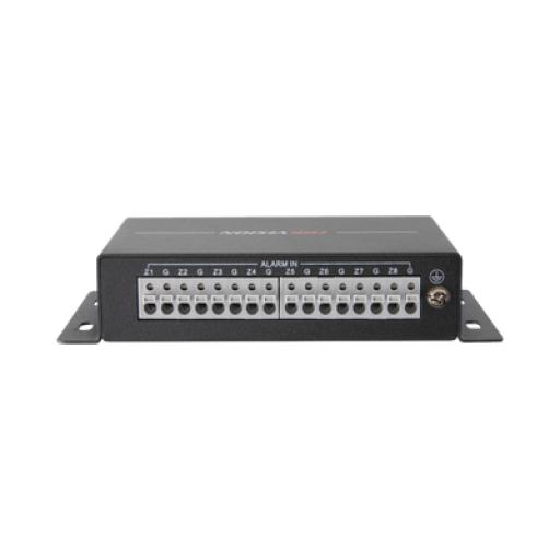 [HIKVISIONDIGITALTECHNOLOGY_DS-PM-RSI8] Hikvision Digital Technology Expansor de 8 Zonas Cableadas / Conexión RS-485 hacia el Panel / Permite Agregar Sensores Cableados