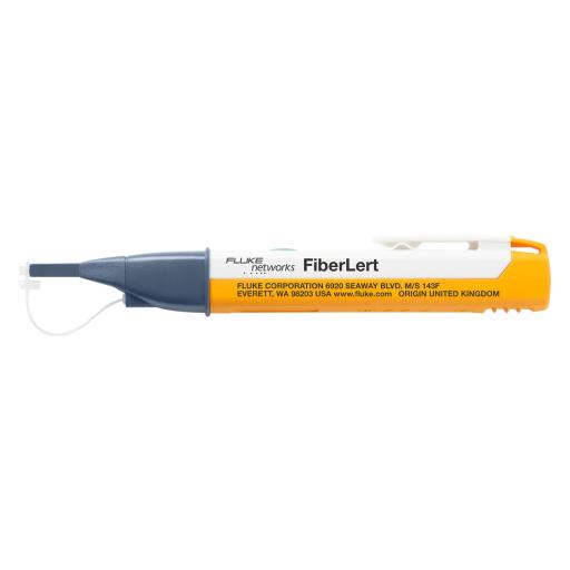 [FLUKE_FIBERLERT] Fluke Detector de Fibra Activa y Potencia Óptica FiberLert™, Para Fibras Monomodo y Multimodo en Lambdas de 850 a 1625 nm, Detección sin Contacto, Compatibles con Conectores UPC y APC