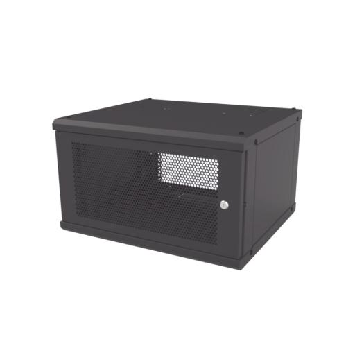 [LINKEDPROBYEPCOM_SR-1906-GFP-VR2] LINKEDPRO BY EPCOM Gabinete de Pared Fijo, Puerta Perforada, Rack 19" de 6 UR (600 x 355 x 523 mm)(An x Al x Prof.)