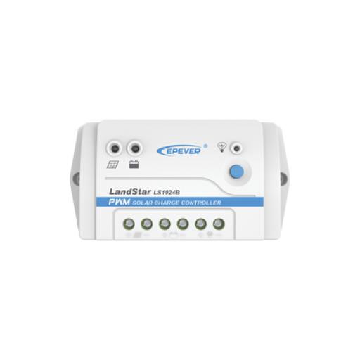[EPEVER_LS-1024-B] EPEVER Controlador Solar de Carga y Descarga PWM, 12/24 V 10 A, Parámetros Configurables