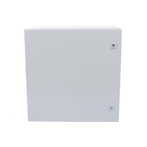 [PRECISION_PST-6060-30A] Precision Gabinete de Acero IP66 Uso en Intemperie (600 x 600 x 300 mm) con Placa Trasera Interior Metálica y Compuerta Inferior Atornillable (Incluye Chapa y Llave T).