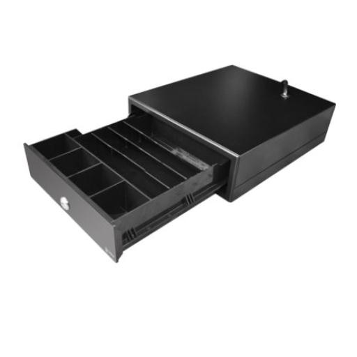 [3NSTAR_CD200] CAJON DE DINERO 3NSTAR NEGRO 3 BILLETES/4 MONEDAS REMOVIBLE GARANTIA 1YR (CD200)