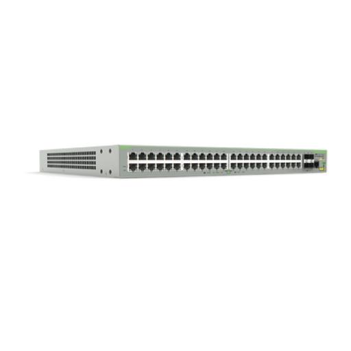 [ALLIEDTELESIS_AT-FS980M/52PS-10] Allied Telesis Switch PoE+ Administrable CentreCOM FS980M, Capa 3 de 48 Puertos 10/100Mbps + 4 SFP Gigabit, 375W