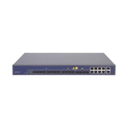 [V-SOL_V1600-D8] V-SOL OLT de 8 puertos EPON con 16 puertos Uplink (8 puertos Gigabit Ethernet + 4 puertos SFP + 4 puertos SFP+), hasta 512 ONUs