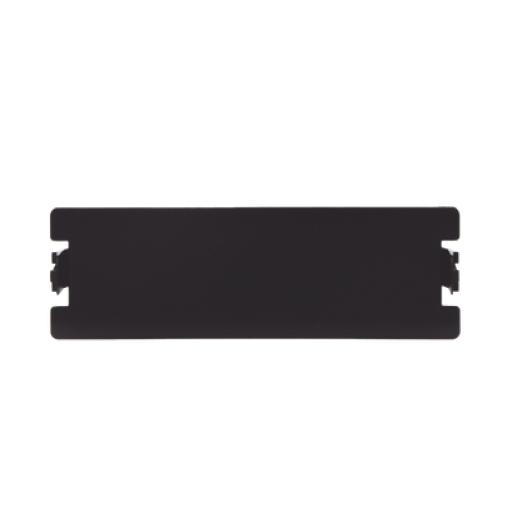 [LINKEDPROBYEPCOM_LP-FO-BLNK] LINKEDPRO BY EPCOM Placa ciega color negro para Distribuidor de Fibra Óptica LP-ODF-8024
