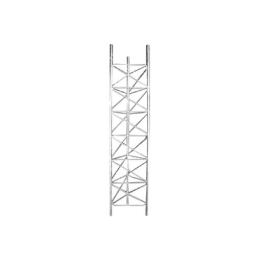 [SYSCOMTOWERS_STZ-60G] SYSCOM TOWERS Tramo de Torre de 3 m x 60 cm de Ancho (Tubo 1-1/4" Ced. 30), Galvanizado por Inmersión en Caliente, Hasta 99 m de Elevación.