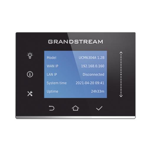 [GRANDSTREAMNETWORKS_UCM6304A] Grandstream Networks Conmutador IP-PBX para hasta 1000 usuarios y 150 llamadas simultaneas, 4FXO, 4FXS, solución para PyMEs
