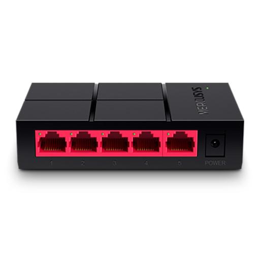 [TPLINK_MS105G] TPLINK SWITCH ESCRITORIO MERCUSYS / 5 PTOS GIGA/ PLUG&PLAY/ MS105G