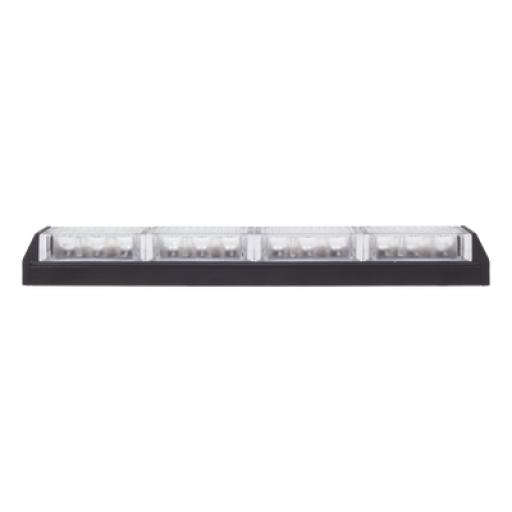 [EPCOMINDUSTRIALSIGNALING_XLL-1084-RB] EPCOM INDUSTRIAL SIGNALING Barra de Luz de Advertencia con 4 Módulos Rojo / Azul