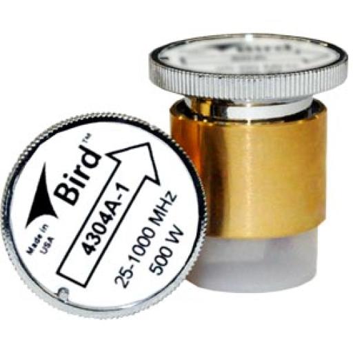 [BIRDTECHNOLOGIES_4304A-1] Bird Technologies Elemento de Reemplazo en linea 7/8", de 5/ 15/ 50/ 150/ 500 Watt para Wattmetro BIRD 4304A, en el Rango de Frecuencia de 25-1000 MHz.
