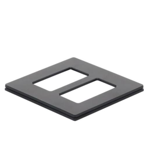 [LUTRON_SC2MN] Lutron TAPA P/SWITCH /DIMMER 2 ESPACIOS
