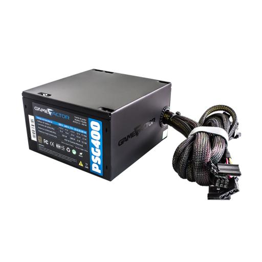 [GAMEFACTOR_PSG400] FUENTE DE PODER GAME FACTOR 400WATTS 80 PLUS BRONZE PSG400