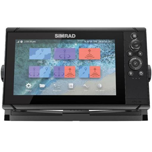 [SIMRAD_000-15000-001] Simrad Display Cruise de 9" para navegación y ecosonda, incluye transductor 83/200 kHz