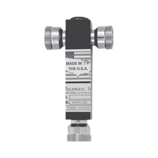 [TELEWAVE_ANTPD-34-D] Telewave Divisor de Potencia de 3 vías, 350-600 MHz, 500 W, Conectores DIN 7-16 Hembra.