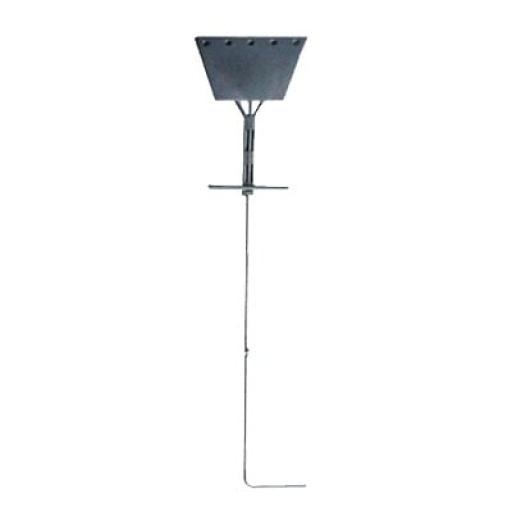 [SYSCOMTOWERS_SAZ-60G] SYSCOM TOWERS Ancla tipo Paleta con Redondo 3/4", placa de 1/2", 195 cm de Largo, Galvanizado por Inmersión en Caliente.