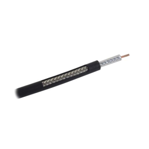 [TIMESMICROWAVESYSTEMS_LMRLW195/1000] Times Microwave Systems Carrete de 305m, Cable Coaxial RG-58 LMRLW-195, Baja Pérdida de 50 Ohms, Conductor de Cobre Sólido, Malla de Aluminio