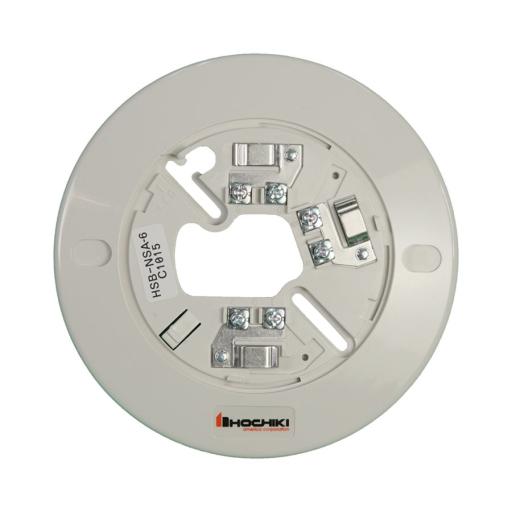[HOCHIKI_HSB-NSA-6] Hochiki Base De 6" Color Hueso Para Sensores Análogos Direccionales Hochiki (0300-04010 IT)