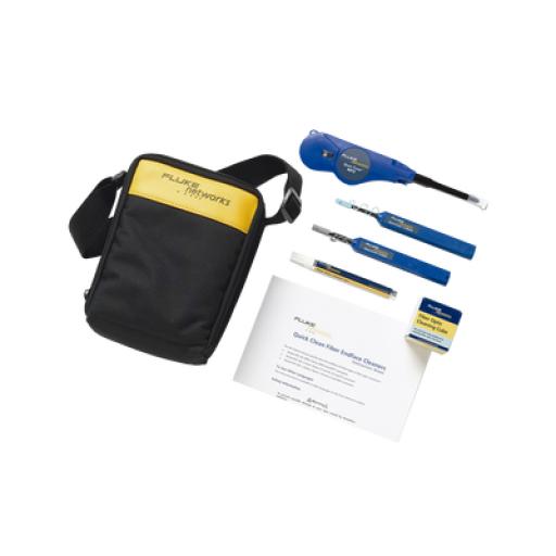 [FLUKE_NFC-KIT-CASE-E] Fluke Kit Avanzado de Limpieza de Fibra Óptica, Para 2150 Procesos de Limpieza