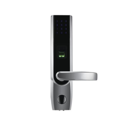 [ZKTECO_TL-400BR] ZKTeco Cerradura autónoma derecha bluetooth de huella digital, tarjeta de proximidad y contraseña / APP ZK Smart Key