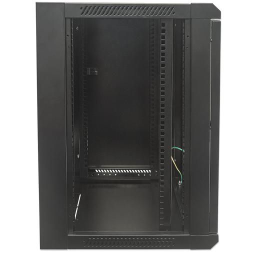 [INTELLINET_711715] Intellinet 711715 armario rack 6U Bastidor de pared Negro