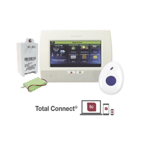 [HONEYWELLHOMERESIDEO_L7000-LAS-FALL] HONEYWELL HOME RESIDEO Panel de Alarma Inalámbrico con Pantalla Táctil, Botón de Pánico y Detección de Caídas Inalámbrico