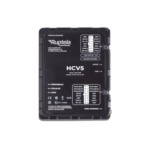 [RUPTELA_HCV5] Ruptela Localizador 4G LTE Obtenga información de la computadora del vehiculo lectura CAN, OBD y LCV / Sensores Bluetooth / Vehiculos ligeros / Vehiculos pesados  / RS485 / RS232 / Análogico / RFID