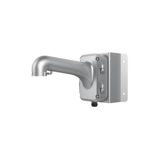 [HIKVISIONDIGITALTECHNOLOGY_DS-1604ZJ-CORNER-P] Hikvision Digital Technology Montaje de Pared para Domos PanoVu con Montaje de Esquina / Color Plata / Uso en Exterior